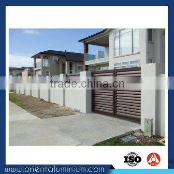 Aluminium Modern House Gate Designs