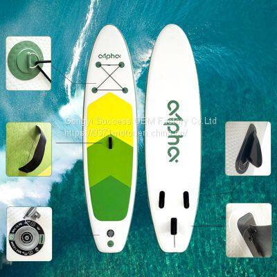Inflatable Stand Up Paddle Board SUP Board Surfboard Water Sport Surf Set With Paddle Board Tail Fin Foot Rope Inflator photo-3