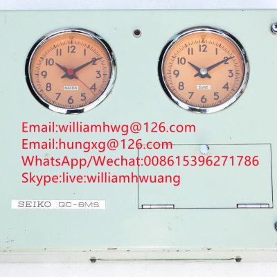 QUARTZ CRYSTAL MASTER CLOCK Seiko Electric QC-6MS FURUNO RM-7435 antenna motor