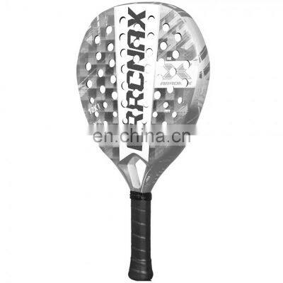 High Quality 3K 12K 18K Carbon Custom Diamond Shape Head paddle de Padel Tennis Racket