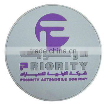 round promotion Silicone Rubber Coaster, PVC Mug coaster for Mid-east