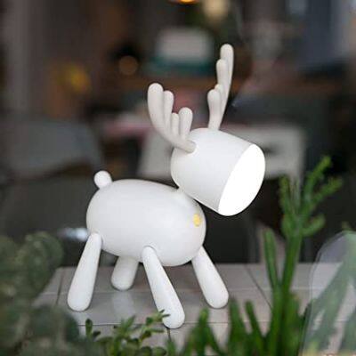 High Quality Cartoon Children's Creative Deer Led Silicone Night Light for Bedroom Kid Home Decoration Christmas Children's Days photo-5