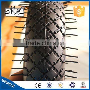 Durable complete wheel barrow tire and wheelbarrow tyre 3.00-4