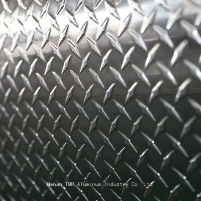 1200 Aluminum Diamond Plate for Wind Tower Internals & Marine Decking– Truck Bed, Loading Ramps, Cold Storage Floors (Non-Slip, T6, 0.4-8mm)