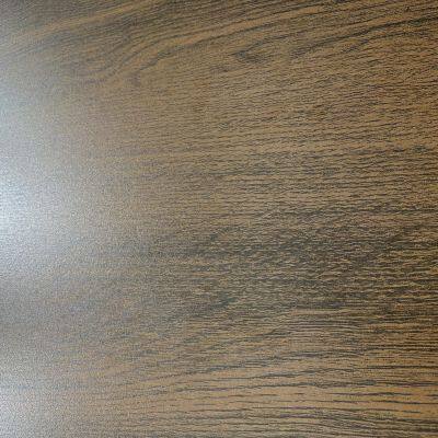 Brown Woodvein Sintered Stone 1500*3000 Black Walnut Honed Artificial Sintered Stone Slabs photo-4