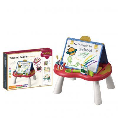 Double Sided Adjustable Drawing Table Toys Board New Cheap Gifts for Kids for Boys and Girls