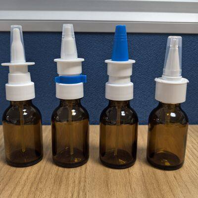 Snap-on,Crimp-on Nasal Sprayer Pump for Glass Bottle 20mm Pharmaceutical Packaging photo-5