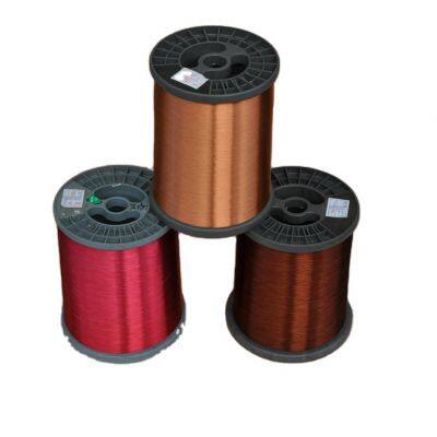PEW 0.10mm-5.0mm CLASS F(155) Enamel Copper Clad Aluminum Wire for Motor Transformer Electromagnetic Coil