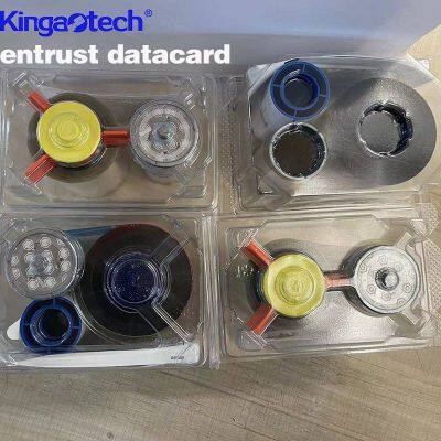 New Version Consumables for Deka Cr805, 513107-002 Color Ribbon, 513157-002 Transfer Film, 1000 Sides/roll