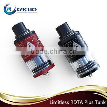 2016 New Hot Ecig Atomizer RDTA Limitless Plus tank from CACUQ vs avocado 24 rdta