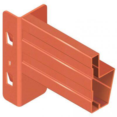 Mostrador de pallets de acero de alta resistencia, estantería de almacenamiento de metal para almacenes, viga 50*120*2.0 mm