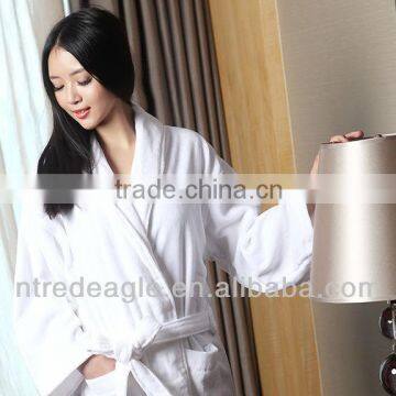 super absorbent hotel cotton fleece bathrobe