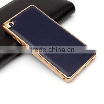 Mobile Phone Accessories genuine Leather Case Cover for Ascend P8