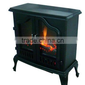 22" Classic Flame Matt Black 1500 watt Electric Fireplace heater