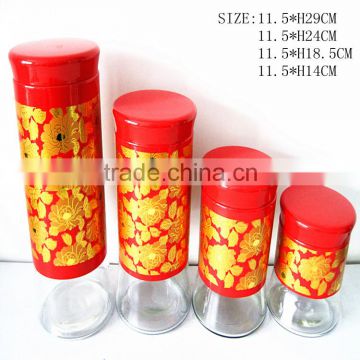 tea glass set metal food container metal casing