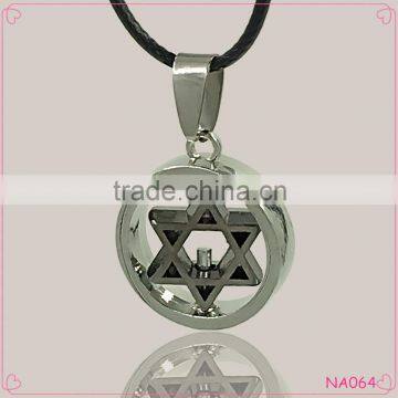 Wholesale 2015 Six-pointed Star hot sale jewlery pendant necklace