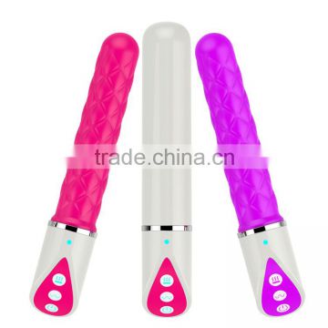 Silicone Vibrator,8-Frequency Vibration Waterproof Silent,Female G-Spot Vibrators