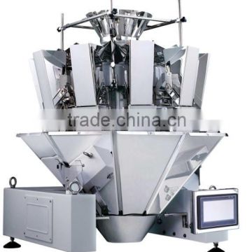 Automatic modular weigher multihead for granules