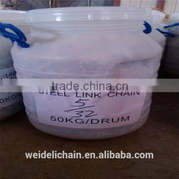 Galvanized Coated Plastic Drum Package Chain photo-5