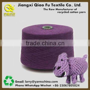 Recycled Dyed OE Yarn for Pet Toy With High Quality photo-4