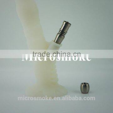 Silicone waterpipes For Dry Herb Smoking Cheap water pipes with slide and bowl silicone glass Water Pipes Smoking