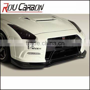 High quality carbon fiber material front bumper lip for Q50 body kit