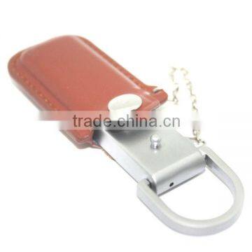 Hot leather bulk 1gb usb flash drives