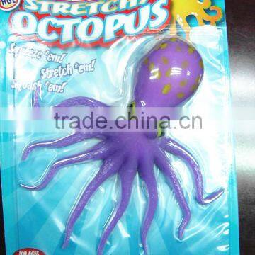 Testing passed squeeze stretch stuffed Octopus toy