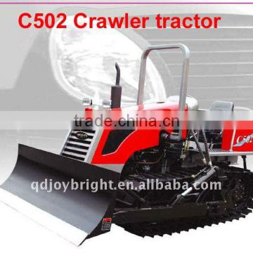 50HP farm steel CRAWLER TRACTOR,diesel engine,with ROPS,BLADE,rear suspension,