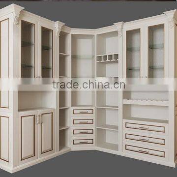 Myidea brand name White modern wine cabinet, Wooden red wine cabinet free design