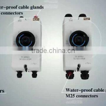 DC Isolator Switch Enclosure IP66 PV Solar -1500V 25A 2pole photo-5