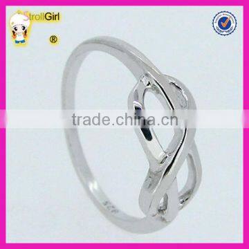 High quality 925 sterling silver infinity ring symbol latest design finger ring