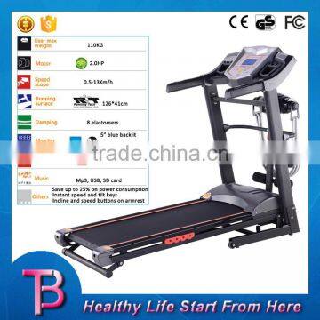 Small size manual folding house fit easy up treadmill with CE