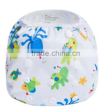 2016 Baby Boys Snap Reusable Absorbent Swim Diaper