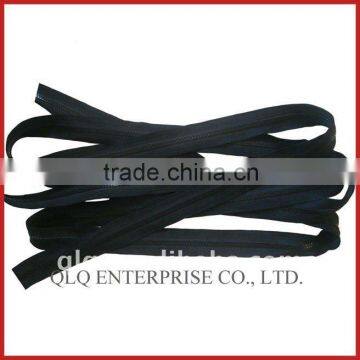 Black Plastic Long Chain Zipper