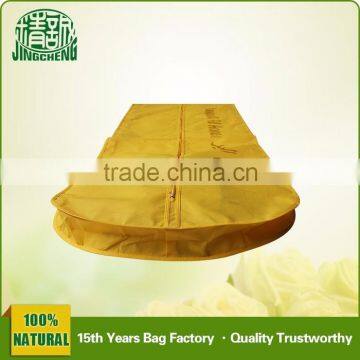 Mothproof Yellow Non Woven Wedding Dress Bridal Gown Cover photo-3