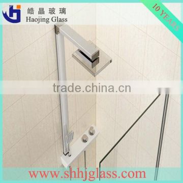 High quality clear tinted tempered glass shower panels,aluminum profile for glass shower doors