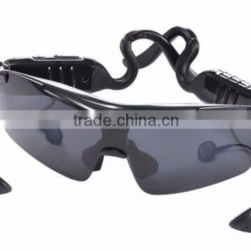 high end wireless hand free bluetooth stereo smart sunglasses