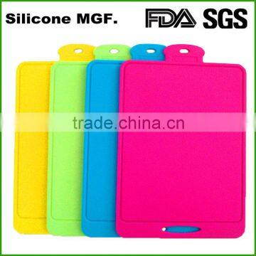 Shinerin bulk wholesale flexible silicone plastic chopping board