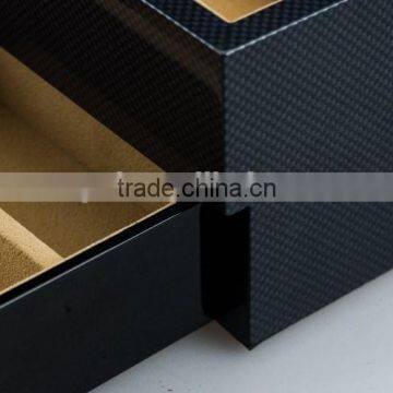 Luxury MDF Black Glossy Varnish Handmade Sunglasses Wooden Box Packing 8 Pieces photo-5