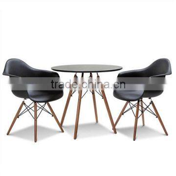 COFEE TABLE WOOD,ROUNG EMES TABLE,CT-011