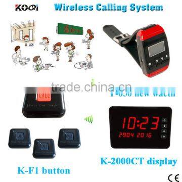 Long Range Distance CE Passed Wireless Buzzer Bell Restaurant Supplies Wireless Pager Table Call Bell System