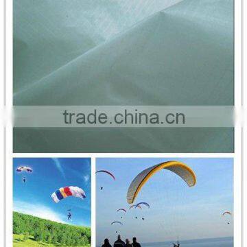 Silicone coated waterproof nylon66 ripstop parachute fabric