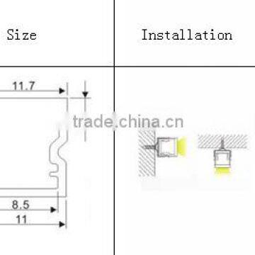 aluminum extrusion profiles for windows and doors