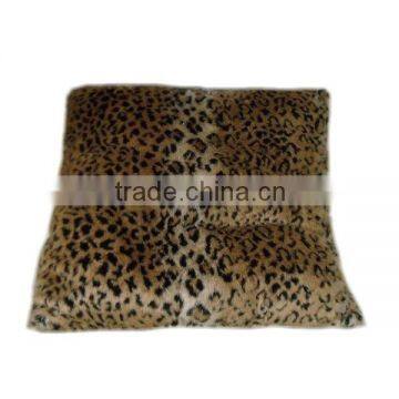 Faux fur cushion