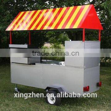 hot dog push cart CE approved hot dog push cart