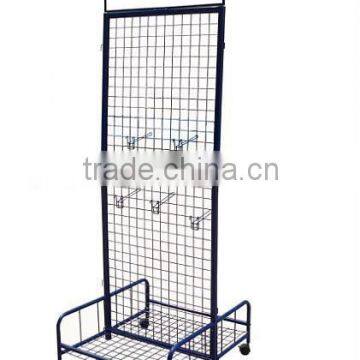 2013 Hot Selling Supermarket Wire Mesh Grid Display Rack