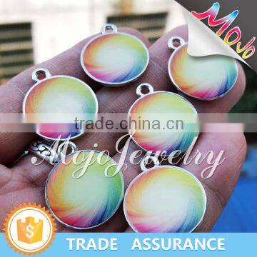 Printed Multi Colored Glow in the Dark Cheap Charms for Bracelets photo-2