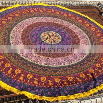 Mandala Beach Throw Tapestery