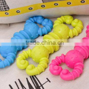 Lobster Shaped Rubber Squeaky Pet Dog Chew Toy